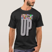 UP No J. No X. No Problem Tシャツ トライブレンドシャツ (正面)