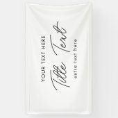 Up Shopポップ・アートののバつるナーサインモダンスクリプト 横断幕 (縦)