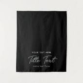 Up Shop Tableポップ・アートのランナーバナースクリプモダント タペストリー (正面)