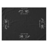 Up Shop Tableポップ・アートのランナーバナースクリプモダント テーブルクロス (正面(横))