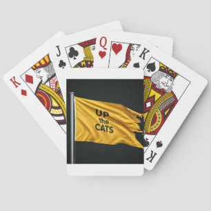 Up the Catsトランプのポーカー遊のカード トランプ