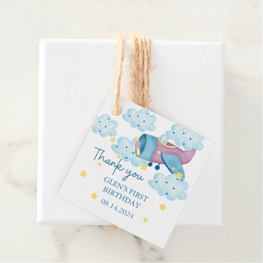 Up UpとPurple遠くに Airplaneありがとう フェイバータグ (インサイチュ)