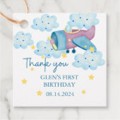 Up UpとPurple遠くに Airplaneありがとう フェイバータグ (正面)