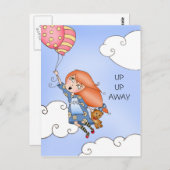 UP Up -遠くにはがき ポストカード (正面/裏面)