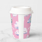 Up, Up, and：テディ遠くにの最初の誕生日が飛び散る 紙コップ (右)