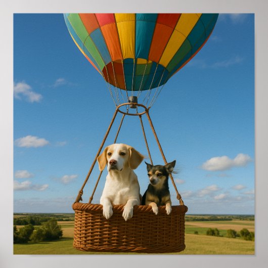 "Up, Up and Away" ポスター (正面)