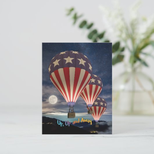 Up Up and Away ポストカード (スタンド正面)