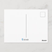 Up Up and Away ポストカード (裏面)