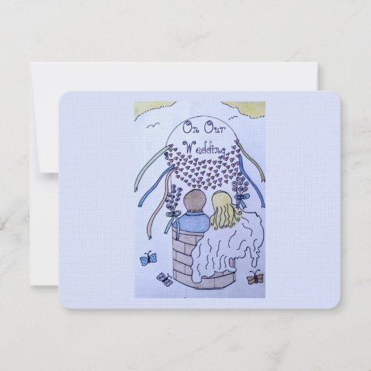 Up, Up and Away 返信カード (正面)