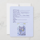 Up, Up and Away 返信カード (裏面)