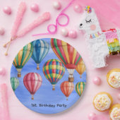 Up Up & Away 1st. Birthday Party  ペーパープレート (パーティー)