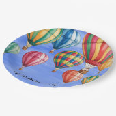 Up Up & Away 1st. Birthday Party  ペーパープレート (アングル)