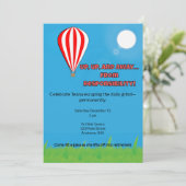 Up, Up & Away From Responsibility 招待状 (スタンド正面)