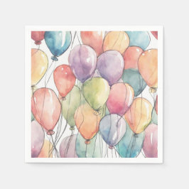 Up、Up、Birthday遠くに Party スタンダードカクテルナプキン