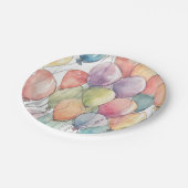 Up、Up、Birthday遠くに Party ペーパープレート (アングル)