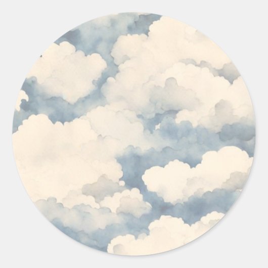 Up、Up、Birthday遠くに Party ラウンドシール (正面)