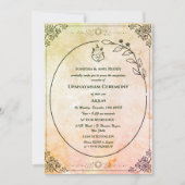 Upanayanam aka Hindu Holy Thread Janeu Ceremony 招待状 (正面)