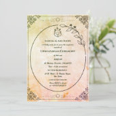 Upanayanam aka Hindu Holy Thread Janeu Ceremony 招待状 (スタンド正面)