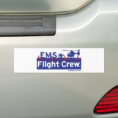 Updatedemsflightbanner11 バンパーステッカー (車上)
