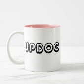 Updog ツートーンマグカップ (左)