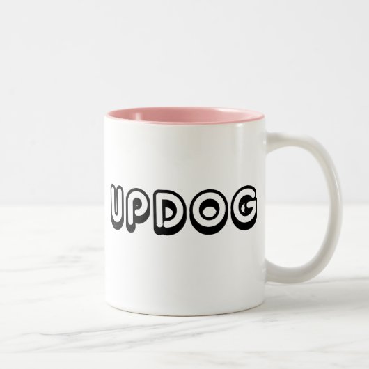 Updog ツートーンマグカップ (右)