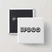 Updog 缶バッジ (正面&裏面)