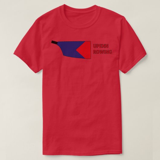 upenn rowing tシャツ (デザイン正面)