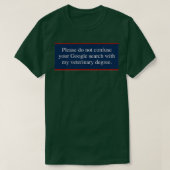 upenn vet school quote tシャツ (デザイン正面)