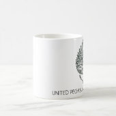 UPFのロゴのマグ コーヒーマグカップ (中央)