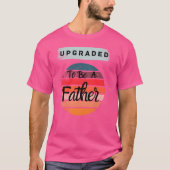 Upgraded to be a Father boy Tシャツ (正面)