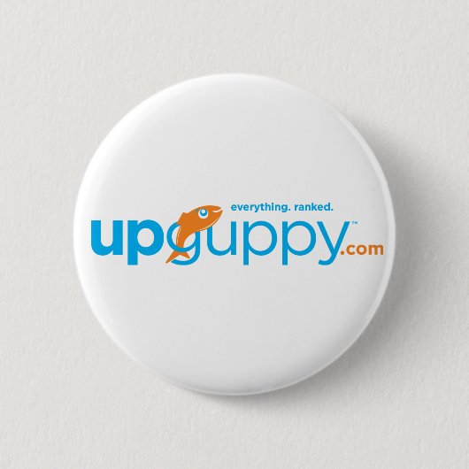 UpGuppyボタン 缶バッジ (正面)
