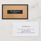 Upholsteer名刺 名刺 (正面/裏面)