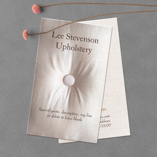 Upholsteer名刺 名刺