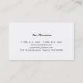 Upholsteer名刺 名刺 (裏面)