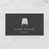 Upholsteer名刺 名刺 (正面)