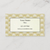 Upholsteryストア所有者の名刺 名刺 (裏面)