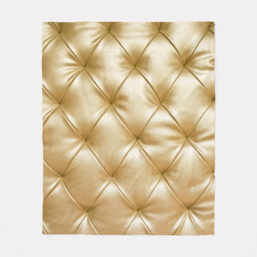Upholstery luxurious sofa leather pattern backgro フリースブランケット (正面)