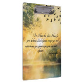 Uplifting Bible Verses Serene Nature Scenes クリップボード (右)