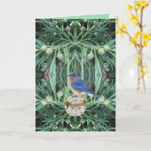 Uplifting Christmas Card with Message of Hope カード (黄色い花)