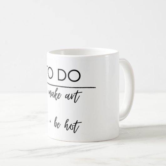 Uplifting Coffee Mug for Work and Study コーヒーマグカップ (正面右)
