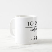 Uplifting Coffee Mug for Work and Study コーヒーマグカップ (正面左)
