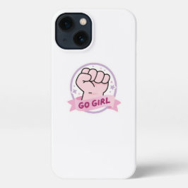 Uplifting Girl Power Empowerment iPhone 13 Case 13ケース