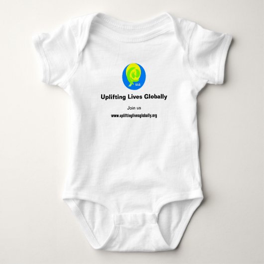 Uplifting Lives Globally Baby/Toddler Bodysuit ベビーボディスーツ (正面)