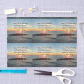 UPLIFTING PSALM 118:24サンライズフォトデザイン 薄葉紙 (クラフト)