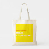 Uplifting Teacher Gift Tote Bag トートバッグ (裏面)