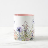 Uplifting Wildflower Bloom – Inspiring Friend Gift マグカップ (中央)