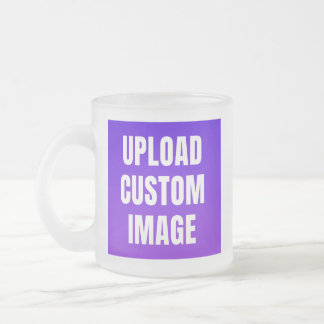 Upload 2 Custom Image - Add Your Own To Print On A フロストグラスマグカップ