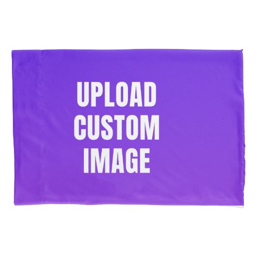 Upload 2 Custom Image - Add Your Own To Print On A 枕カバー (正面)