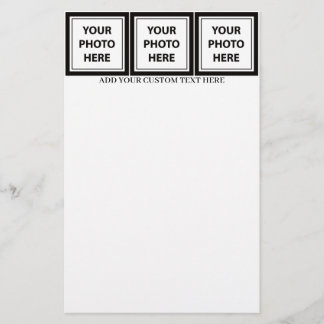 Upload 3 Photos & Add Text – Customize Picture 便箋