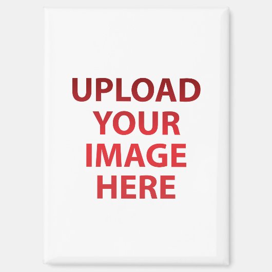 Upload a photo of your loved one マグネット (正面)